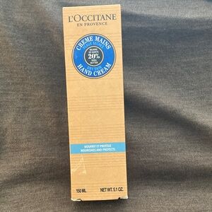 L'OCCITANE Shea Butter Hand Cream - Blue and Tan Packaging